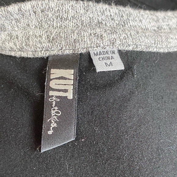 Kut From The Kloth Benter Mixed Material Top - Picture 7 of 9